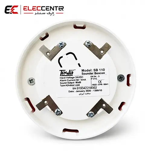آژیر فلاشر اعلام حریق تسلا مدل SB-110